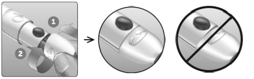 OneTouch Verio Flex® - Preparing your lancing device